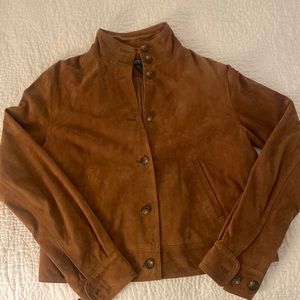 Lauren Ralph Lauren brown suede jacket